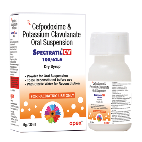 Spectratil CV 100 mg Dry Syrup