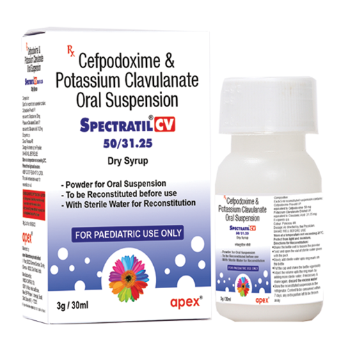 Spectratil CV 50 mg Dry Syrup